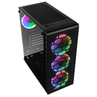 KOLINK OBSERVATORY LITE MESH RGB ATX Mid Tower Black Tempered Glass