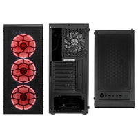 KOLINK OBSERVATORY LITE MESH RGB ATX Mid Tower Black Tempered Glass