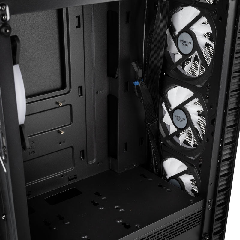 KOLINK OBSERVATORY LITE MESH RGB ATX Mid Tower Black Tempered Glass
