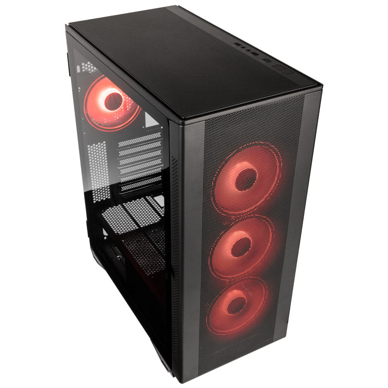 Kolink Stronghold Prism Midi-Tower - schwarz