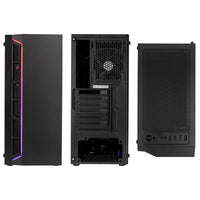 KOLINK Inspire K7 ARGB ATX Mid Tower Black Verre Trempé