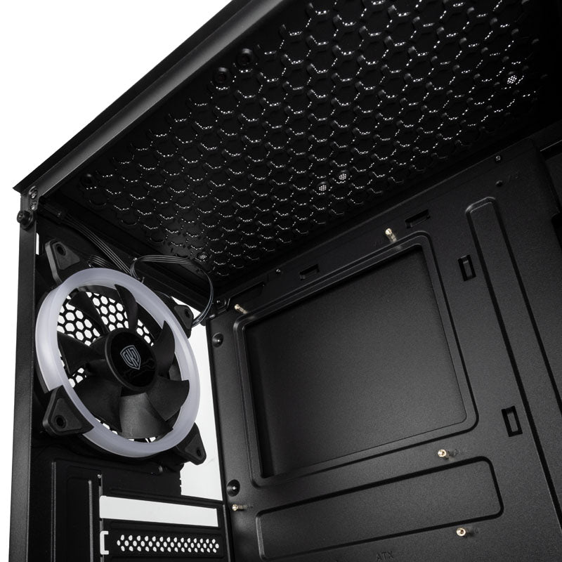 KOLINK Inspire K7 ARGB ATX Mid Tower Black Verre Trempé