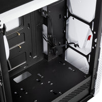 KOLINK Void ATX Mid Tower White / Black Tempered Glass Side Panel