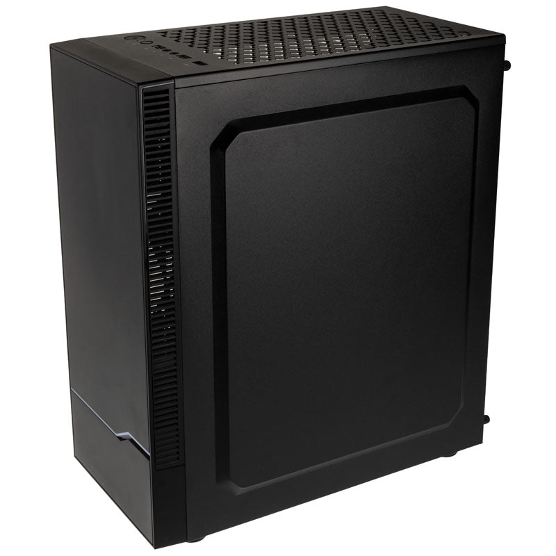 KOLINK Inspire K9 ATX Mid Tower Black Tempered Glass Side Panel, USB 3.2 Gen 1 Type-A, USB 2.0 Type-A