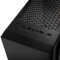 KOLINK Inspire K9 ATX Mid Tower Black Tempered Glass Side Panel, USB 3.2 Gen 1 Type-A, USB 2.0 Type-A