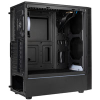 KOLINK Inspire K9 ATX Mid Tower Black Tempered Glass Side Panel, USB 3.2 Gen 1 Type-A, USB 2.0 Type-A