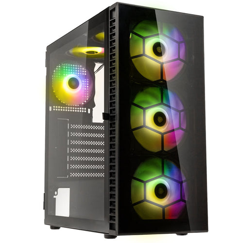 Kolink Observatory HF Glass ARGB Midi-Tower schwarz