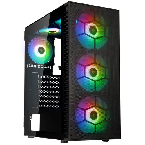 Kolink Observatory HF Mesh ARGB Midi-Tower schwarz