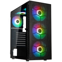 KOLINK Observatory HF Mesh ARGB ATX Mid Tower Black Tempered Glass