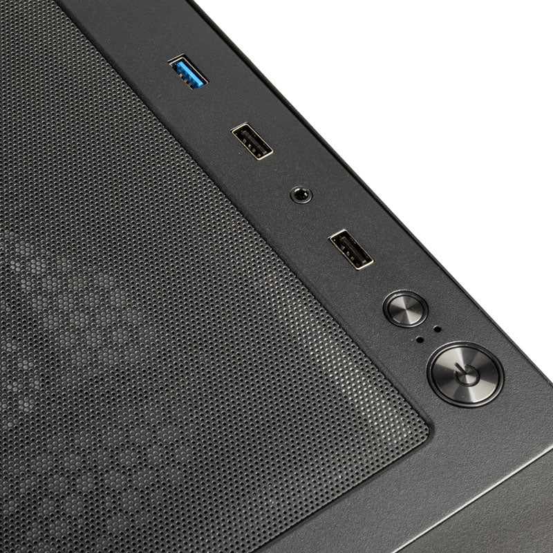 KOLINK Observatory HF Mesh ARGB ATX Mid Tower Black Tempered Glass
