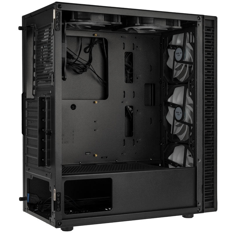 KOLINK Observatory HF Mesh ARGB ATX Mid Tower Black Tempered Glass