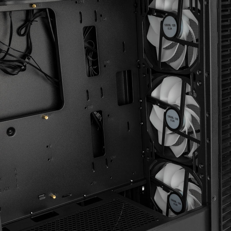 KOLINK Observatory HF Mesh ARGB ATX Mid Tower Black Tempered Glass