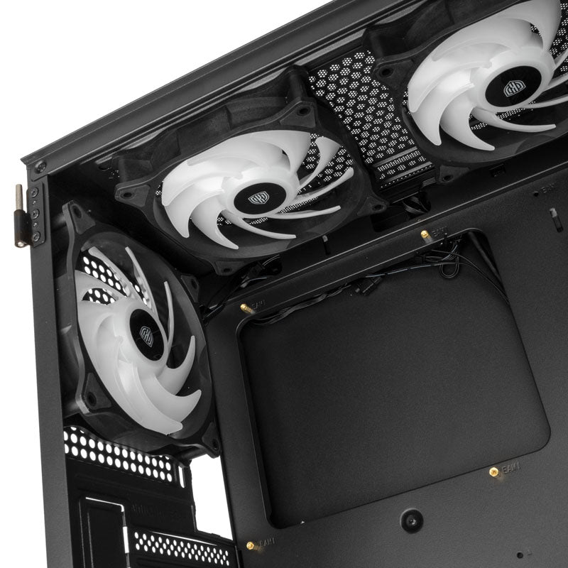 KOLINK Observatory HF Mesh ARGB ATX Mid Tower Black Tempered Glass