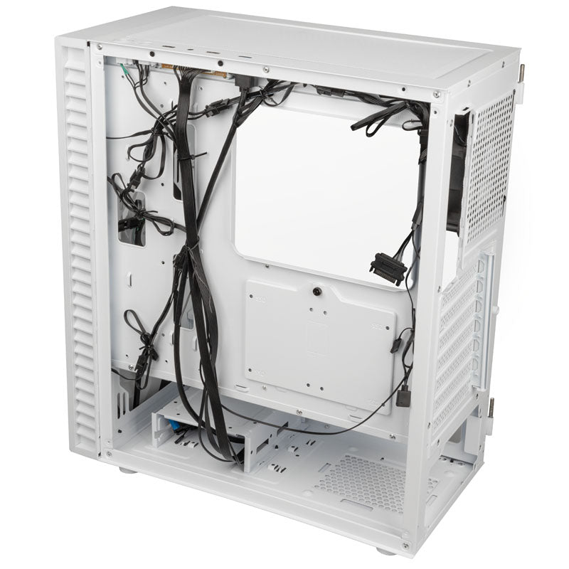 KOLINK Observatory HF ATX Mid Tower Blanc Verre Trempé ARGB