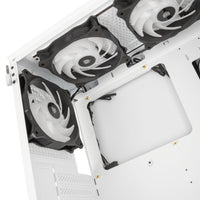 KOLINK Observatory HF ATX Mid Tower Blanc Verre Trempé ARGB