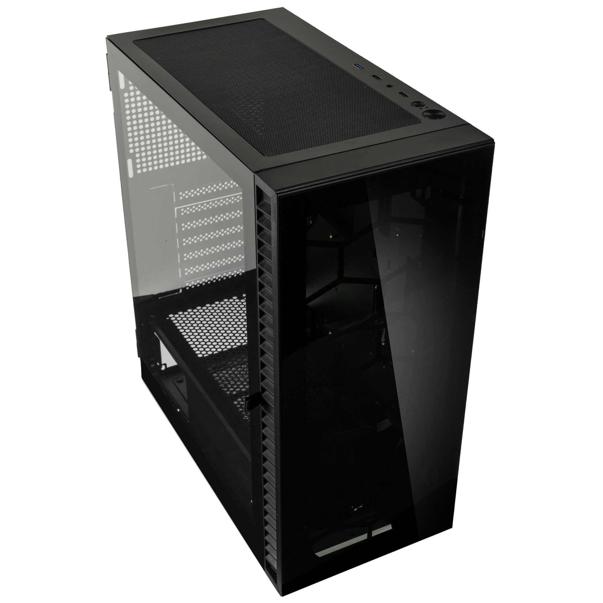 Kolink Observatory HF Glass Core Midi-Tower - schwarz