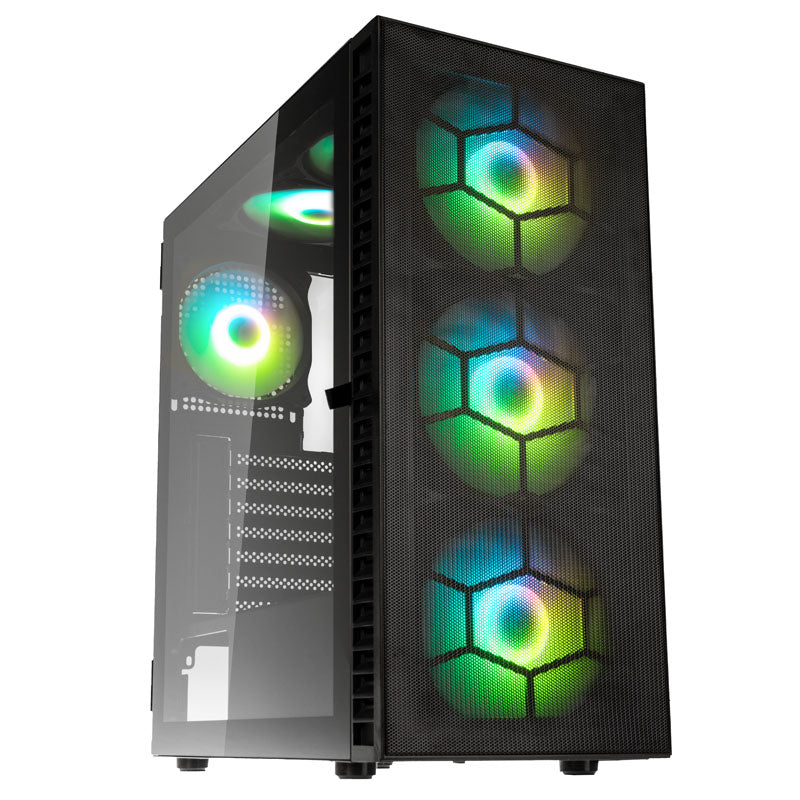 Kolink Observatory HF Plus Mesh ARGB Midi-Tour - noir