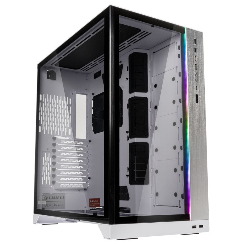 Lian Li O11D XL-W ATX Full Tower White / Black Tempered Glass