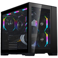 Lian Li O11 Dynamic Mini ATX Mid Tower Black with Tempered Glass Side Panel, USB 3.2 Gen 2 Type-C, and USB 3.2 Gen 1 Type-A