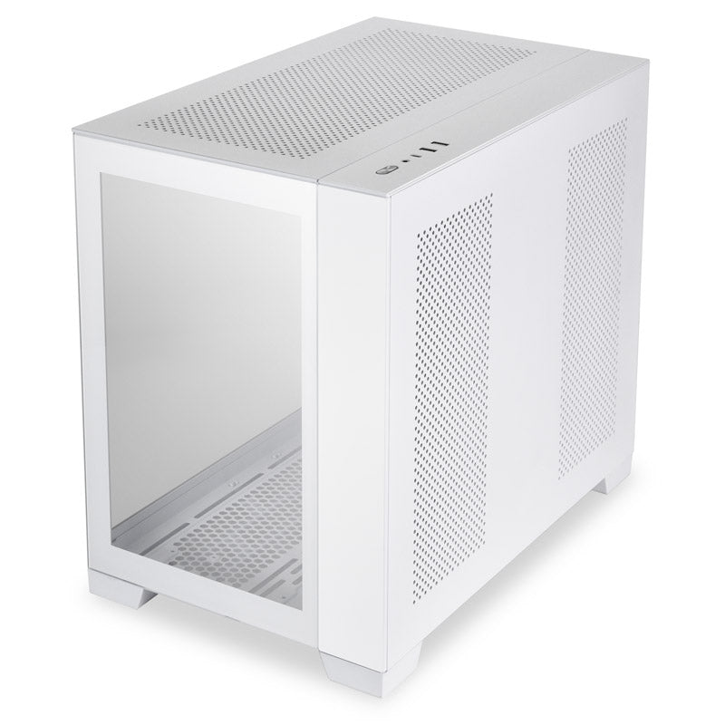 Lian Li O11 Dynamic Mini ATX Mid Tower Snow Edition Tempered Glass Side Panel