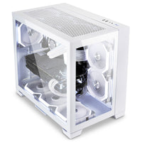 Lian Li O11 Dynamic Mini ATX Mid Tower Snow Edition Tempered Glass Side Panel