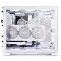 Lian Li O11 Dynamic Mini ATX Mid Tower Snow Edition Tempered Glass Side Panel