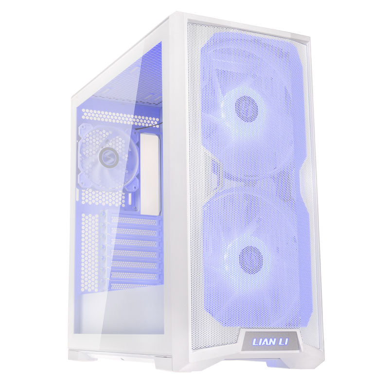 Lian Li LANCOOL 215 Midi-Tower - ARGB, Tempered Glass, weiß