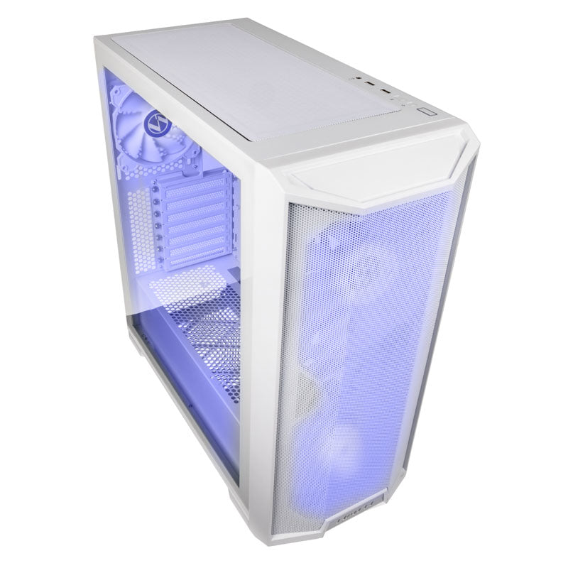 Lian Li LANCOOL 215 Midi-Tower - ARGB, Tempered Glass, weiß