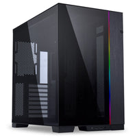 LIAN LI O11 Dynamic EVO O11DEX Black Aluminum / Steel / Tempered Glass ATX Mid Tower Computer Case