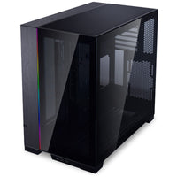 LIAN LI O11 Dynamic EVO O11DEX Black Aluminum / Steel / Tempered Glass ATX Mid Tower Computer Case