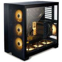 LIAN LI O11 Dynamic EVO O11DEX Black Aluminum / Steel / Tempered Glass ATX Mid Tower Computer Case