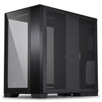 LIAN LI O11 Dynamic EVO O11DEX Black Aluminum / Steel / Tempered Glass ATX Mid Tower Computer Case