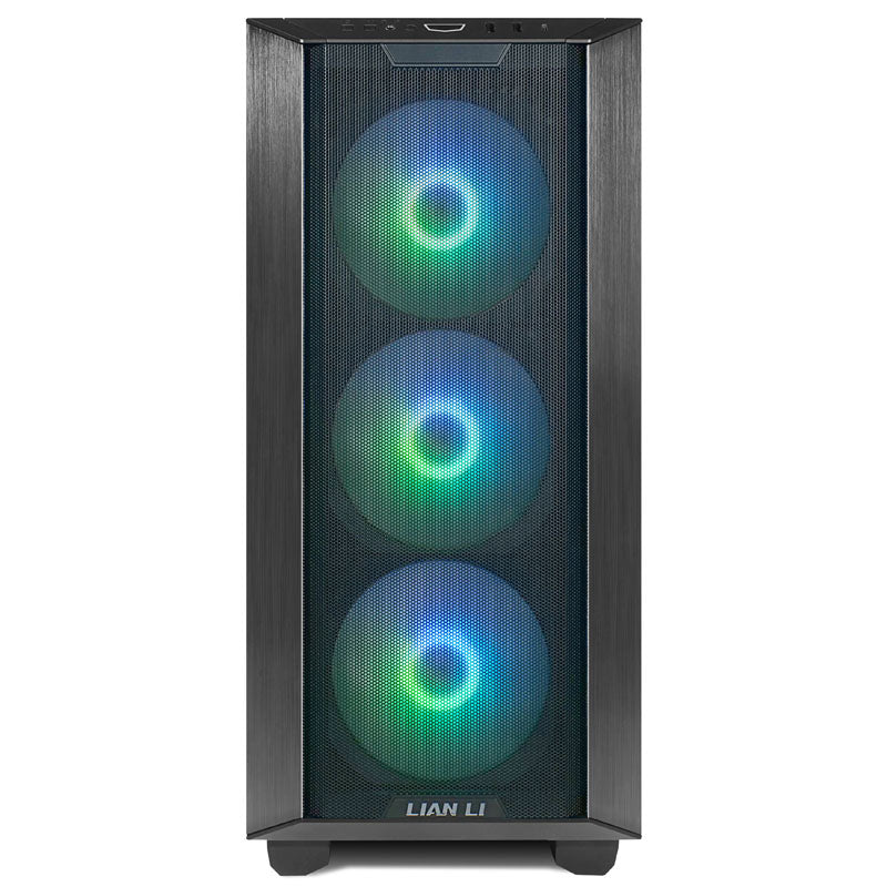 Lian Li LANCOOL III Boîtier moyen tour ATX noir RGB Panneau latéral en verre trempé