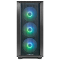 Lian Li LANCOOL III Boîtier moyen tour ATX noir RGB Panneau latéral en verre trempé