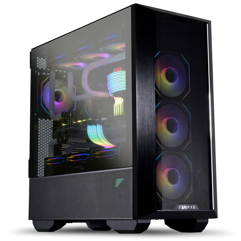 Lian Li LANCOOL III Boîtier moyen tour ATX noir RGB Panneau latéral en verre trempé