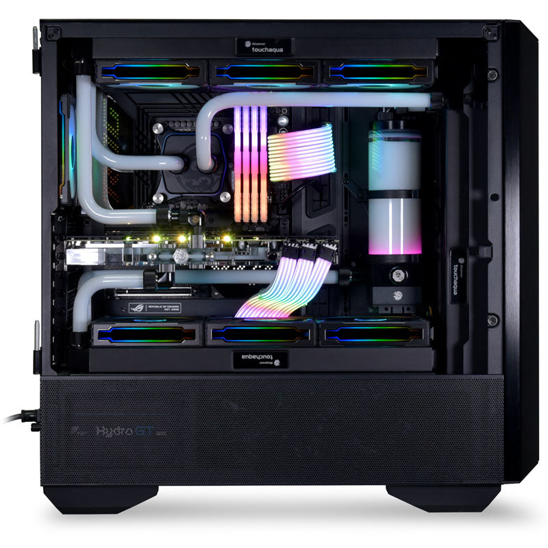 Lian Li LANCOOL III Boîtier moyen tour ATX noir RGB Panneau latéral en verre trempé