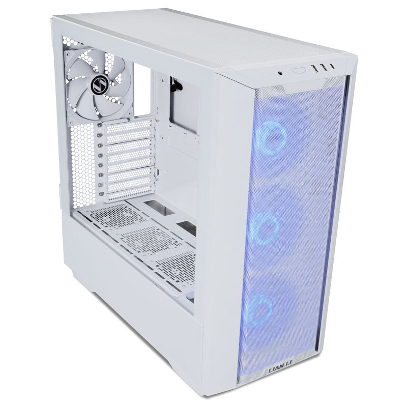 Lian Li LANCOOL III E-ATX-Gehäuse, Midi-Tower, RGB - weiß
