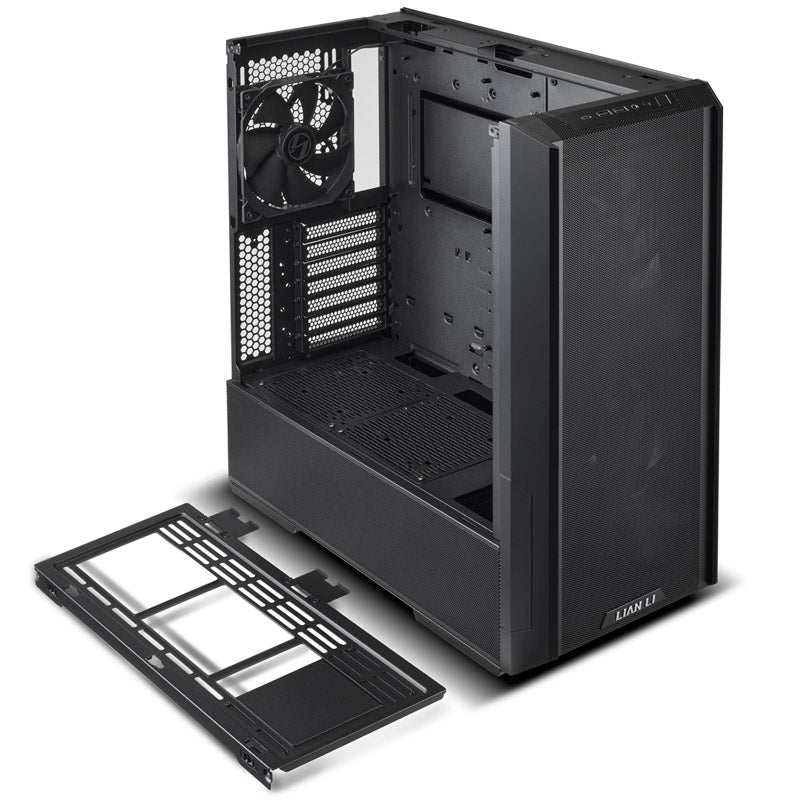 Lian Li LANCOOL 216 EATX Mid Tower Noir Panneau latéral en verre trempé