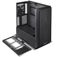 Lian Li LANCOOL 216 EATX Mid Tower Noir Panneau latéral en verre trempé