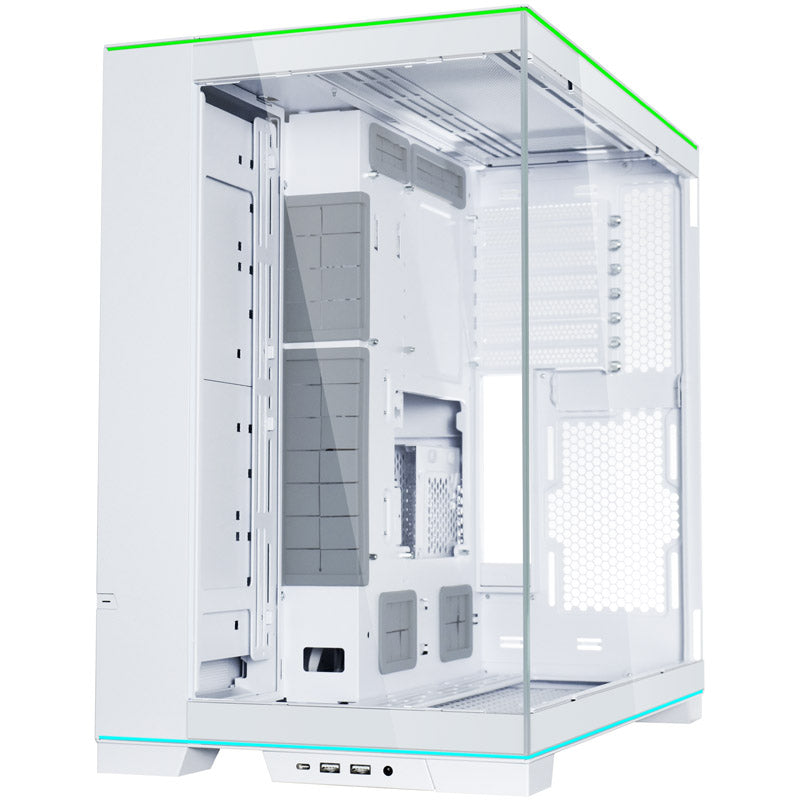 LIAN LI O11 EVO RGB White Aluminum / Steel / Tempered Glass ATX Mid Tower Computer Case