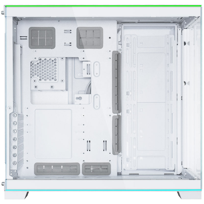 LIAN LI O11 EVO RGB White Aluminum / Steel / Tempered Glass ATX Mid Tower Computer Case