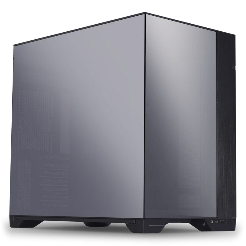Lian Li O11 Vision Chrome Midi-Tower, verspiegeltes Tempered Glass - schwarz