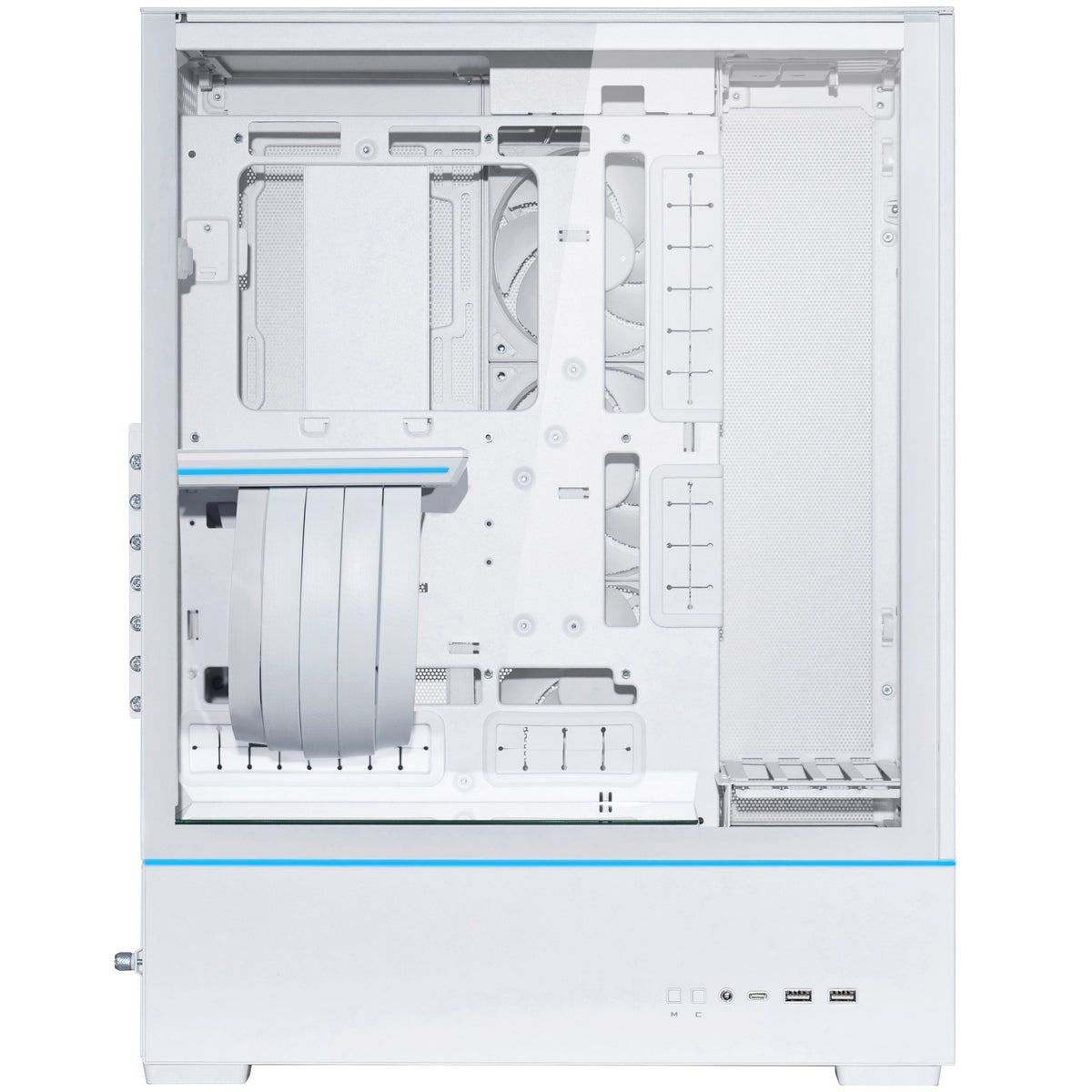 Lian Li SUP01 ATX Mid Tower White Tempered Glass Side Panel