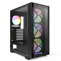 Montech AIR 1000 PREMIUM Tour Midi ATX Panneau Latéral en Verre Trempé Noir