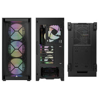 Montech AIR 1000 PREMIUM Tour Midi ATX Panneau Latéral en Verre Trempé Noir