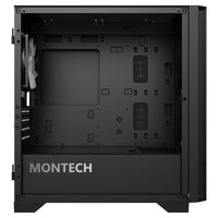 Mini Montech AIR 100 ARGB (schwarz, Tempered Glass)