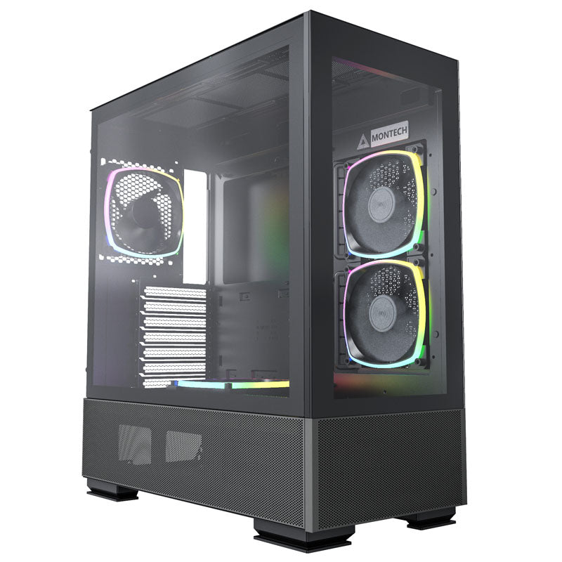 Montech SKY TWO, Midi-Tower - schwarz
