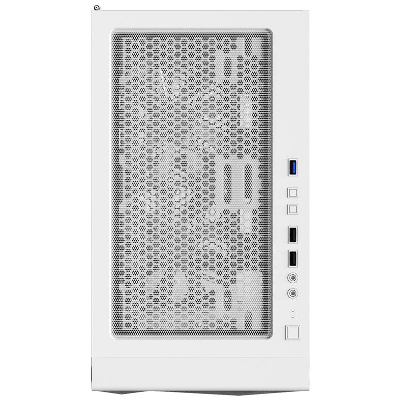 Montech X3 Mesh ATX Mid Tower White Tempered Glass Side Panel