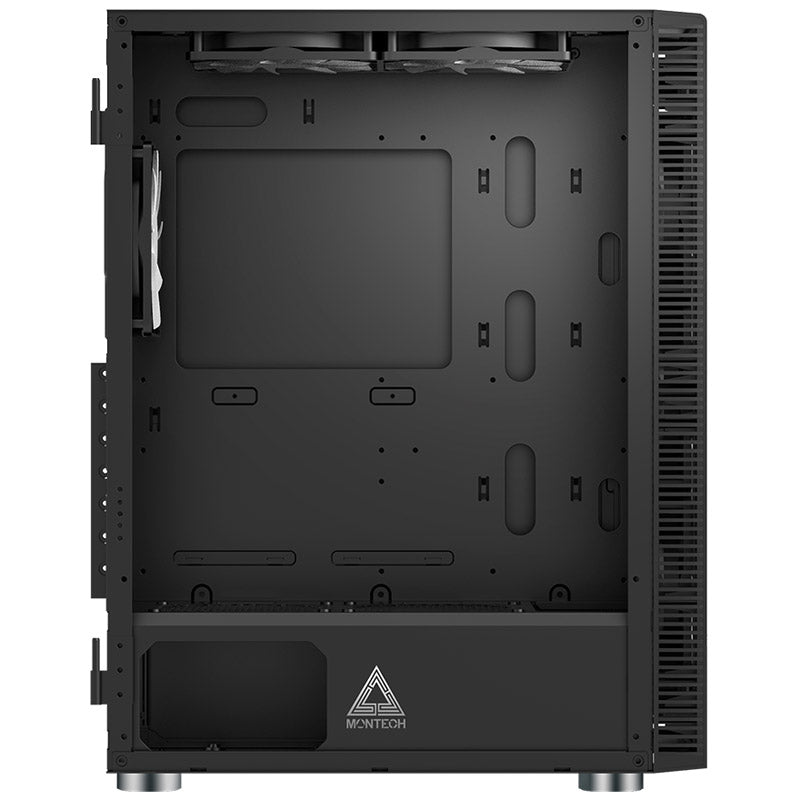 Case|MONTECH|X3 Glass|MidiTower|Not included|Colour Black|X3GLASS(B)