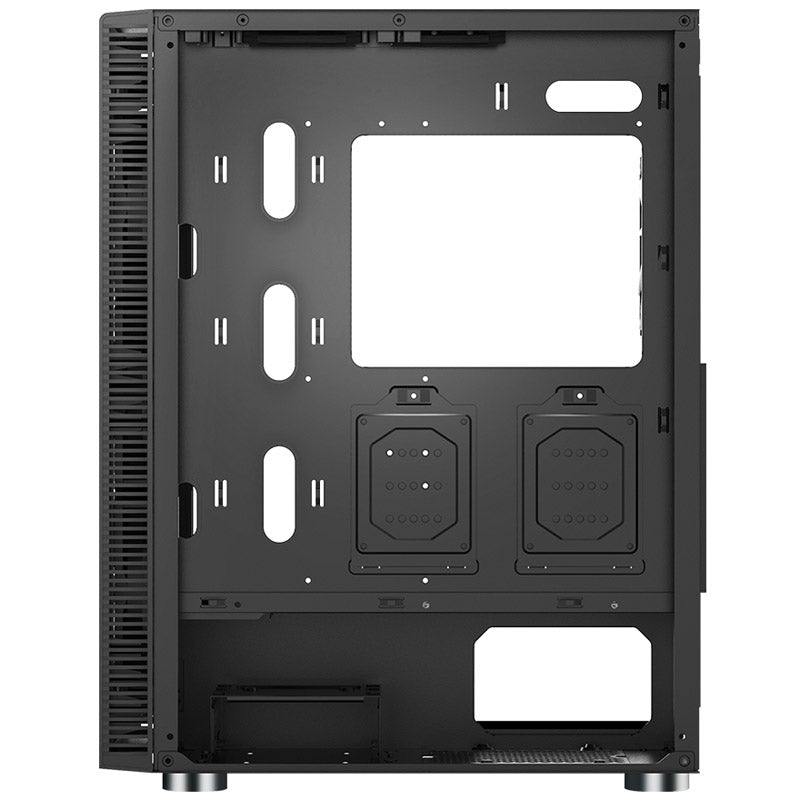 Case|MONTECH|X3 Glass|MidiTower|Not included|Colour Black|X3GLASS(B)